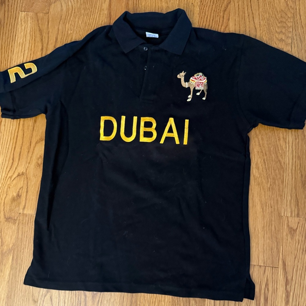 Black Dubai Polo Shirt